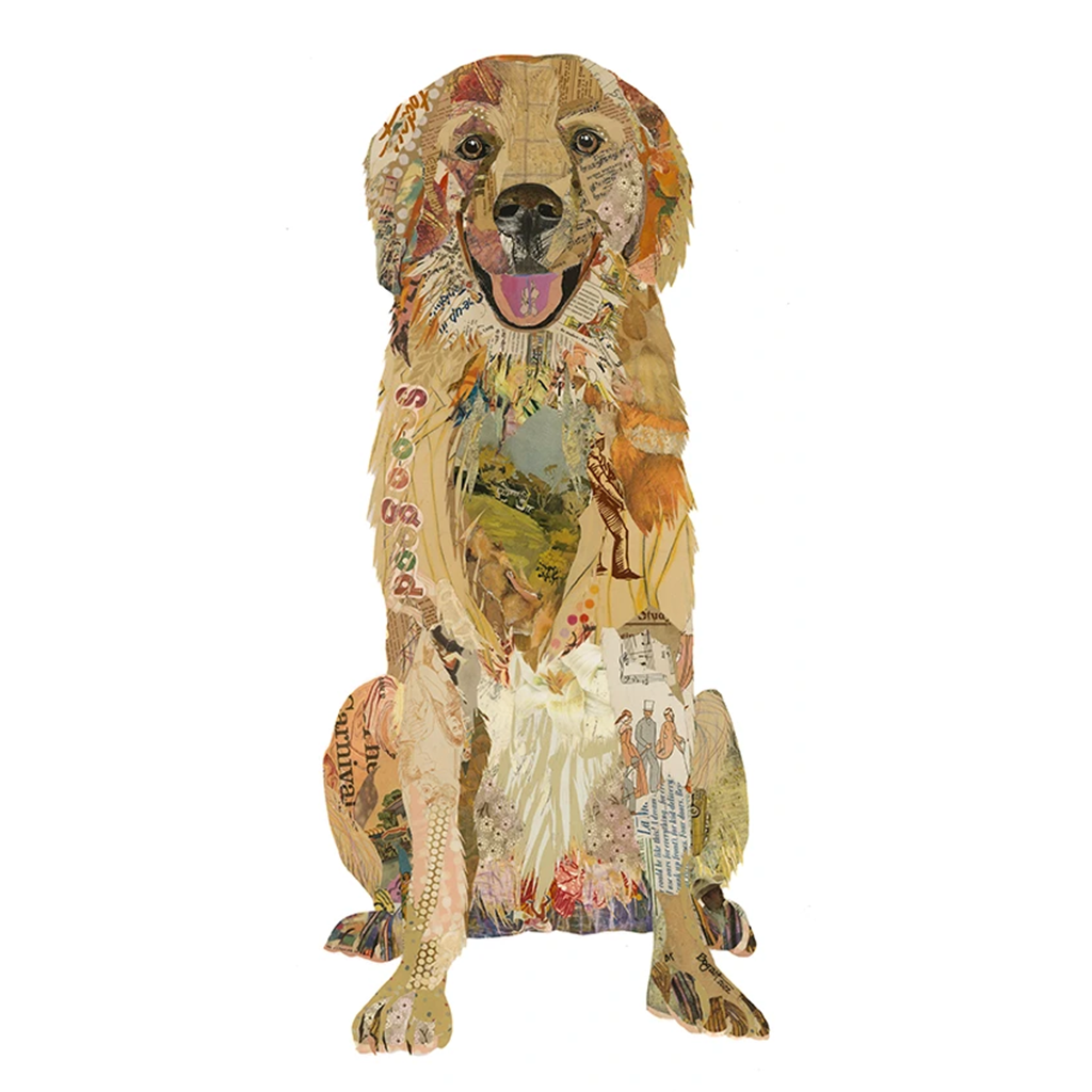 Dog art print by Brenda Bogart