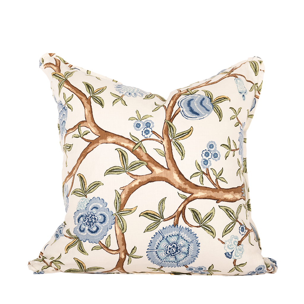 Blue Annie Pillow