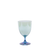 Blue and Green Ombre Water Glass