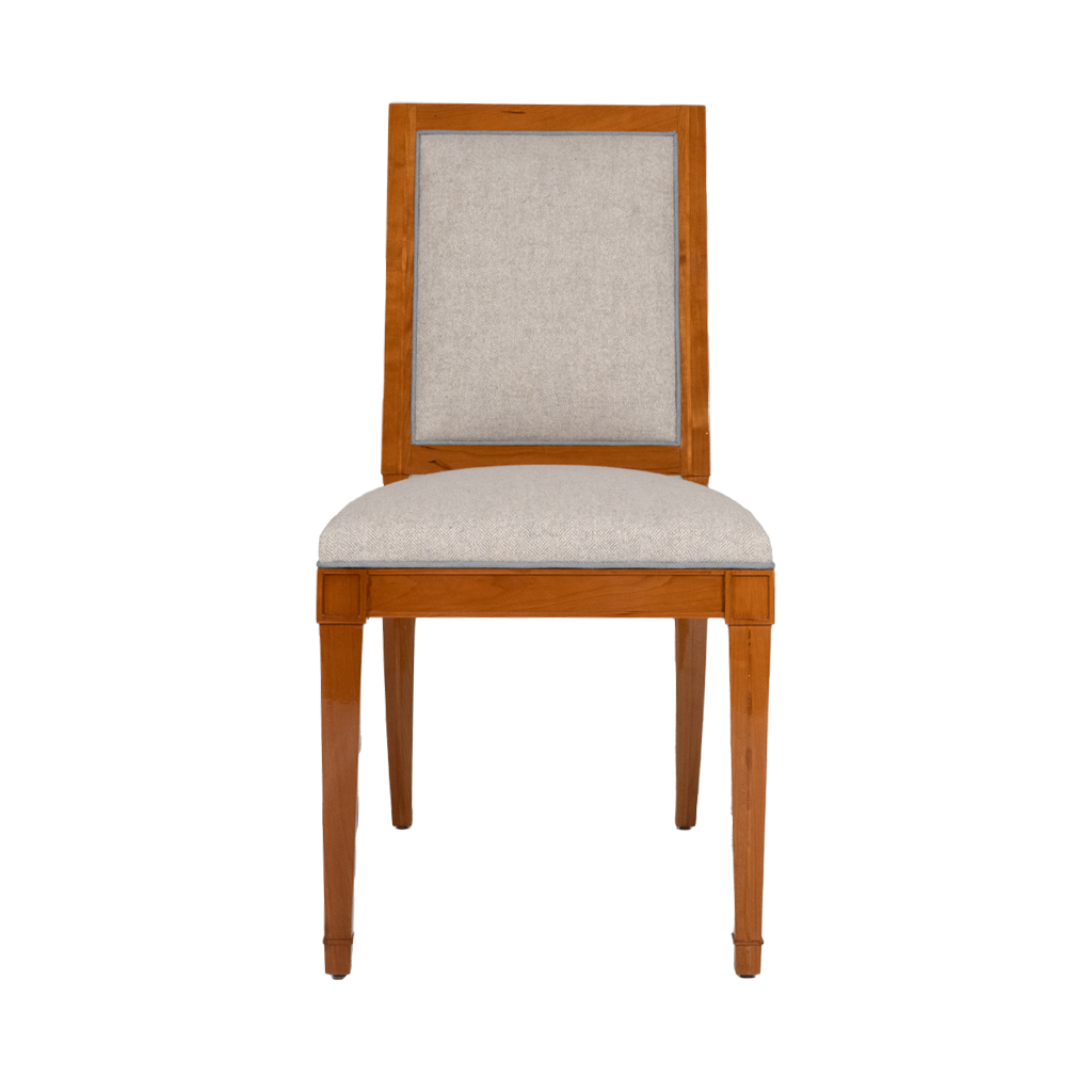 Campbell dining chair with linen upholstery