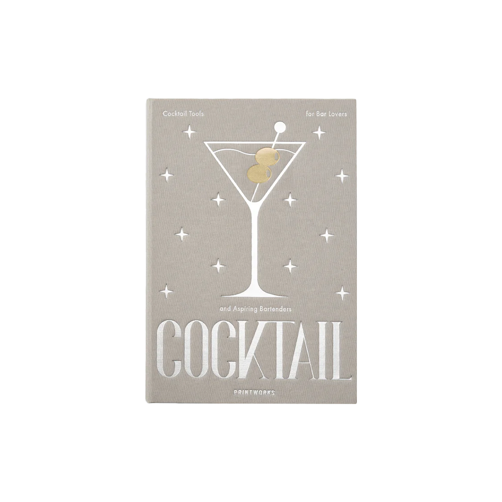 Cocktail Kit cover with martini illustration