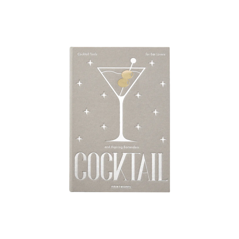 Cocktail Kit cover with martini illustration
