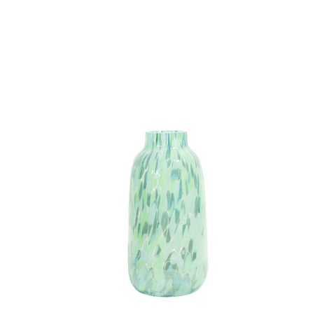 Confetti Vase Blue and Green