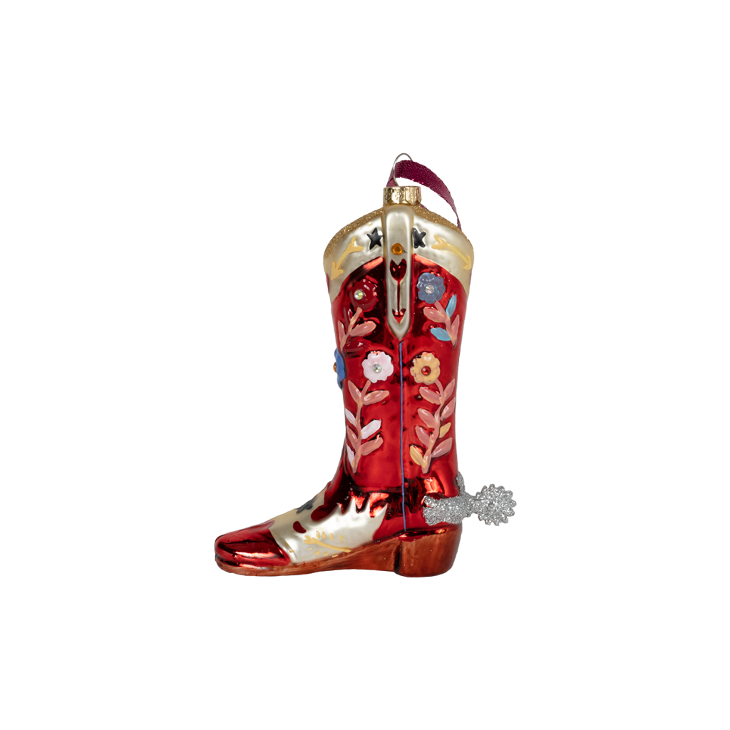 Cowboy Boot Ornament