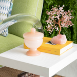 French Opaline Glass Jar