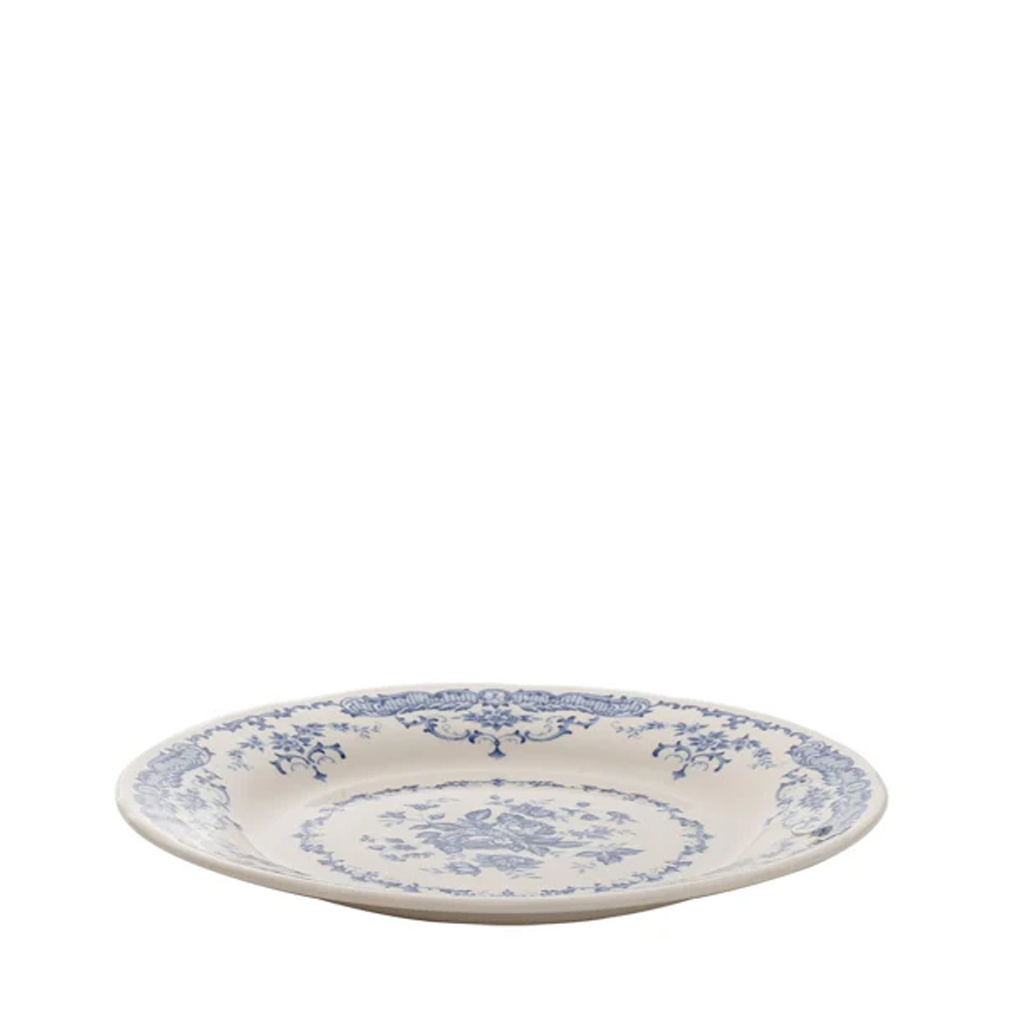 Cobalt Floral Dinner Plate