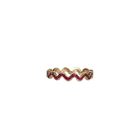 squiggle ring ruby