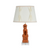 Foo Dog Lamp with Pleated Shade