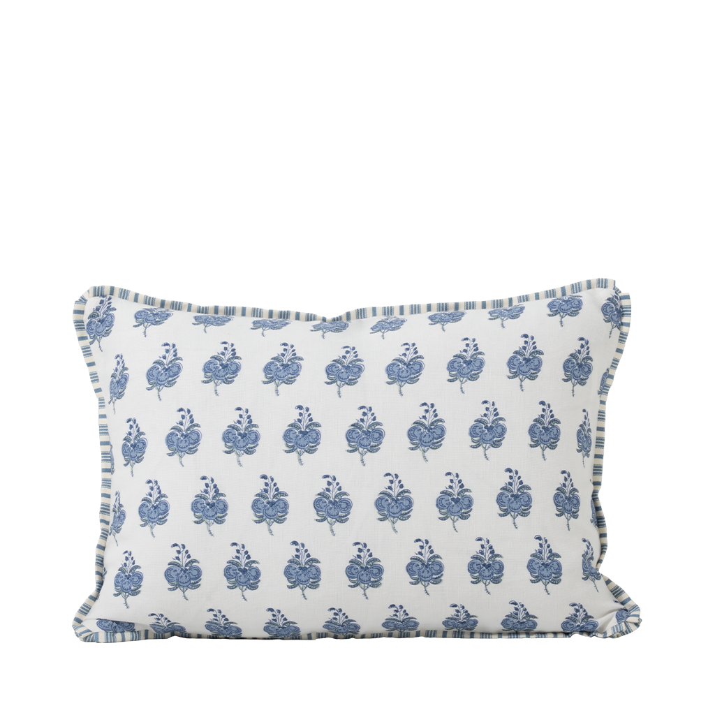 Flowers in the Gate Lumbar Pillow