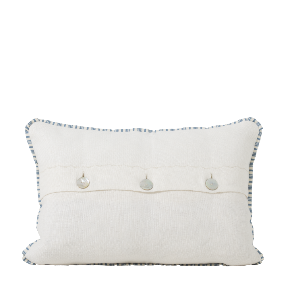 Flowers in the Gate Lumbar Pillow