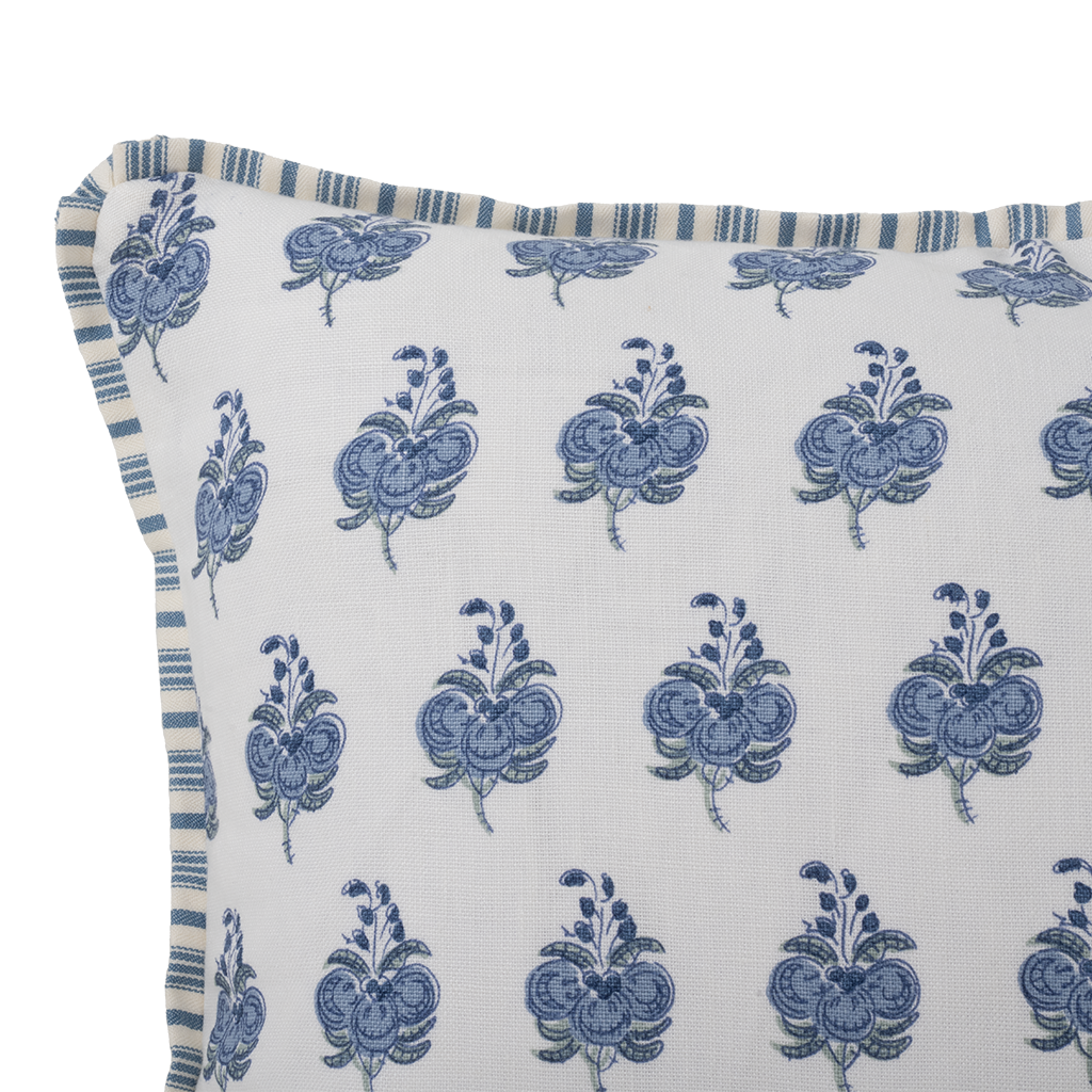 Flowers in the Gate Lumbar Pillow