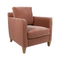 Hadley Chair with Terracotta mohair upholstery