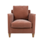 Hadley Chair with Terracotta mohair upholstery