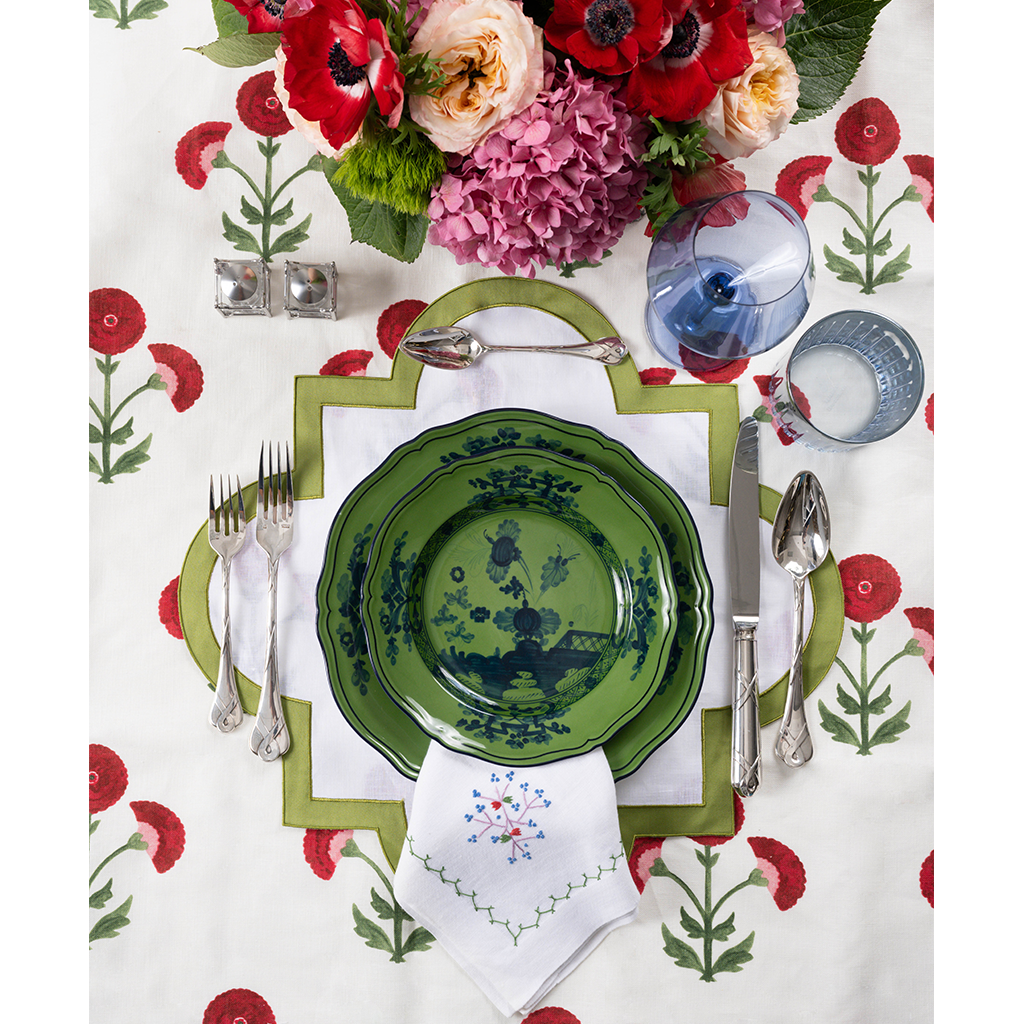 Mirasol Placemat, Grass Green