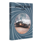 Book titled 'James Bond Cars' by Assouline with a car on the cover