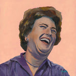 Brenda Bogart oil painting of Julia Child