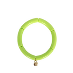 palm beach bracelet, lime