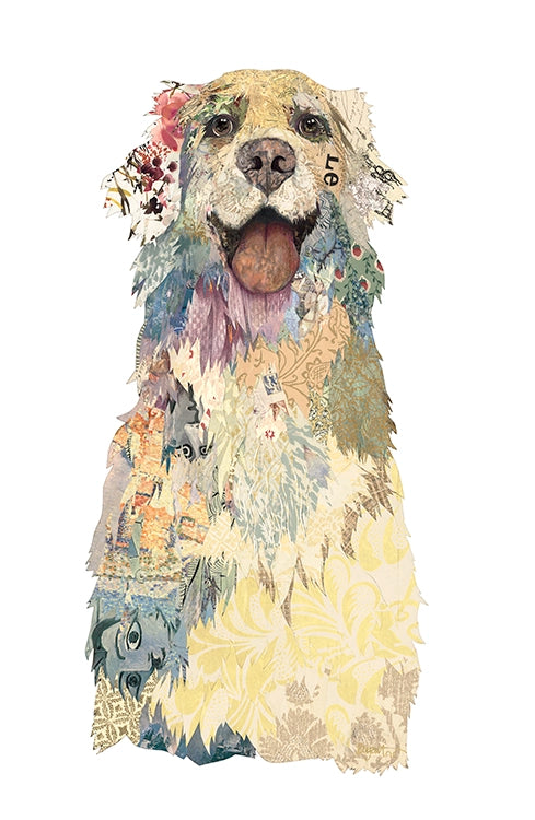 Dog art print by Brenda Bogart