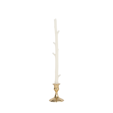 Maple Candle, shaped like branch