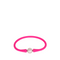 hot pink pearl bracelet
