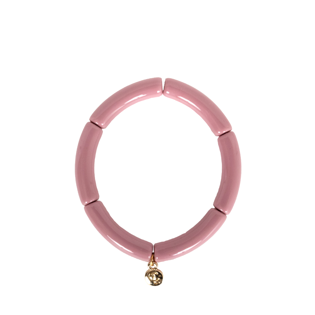 palm beach bracelet, mauve