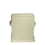 Patterned cushion on a white background