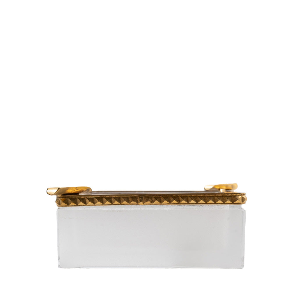 Grand Antique Opaline Tray, Cloud