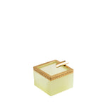 Petite Antique Opaline Tray, Citron
