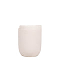 Acce Stool, white ceramic side table