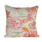 pillow with pink and orange design