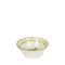 Pomegranate cereal bowl with green details
