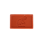 Poppy soap, red with elephant