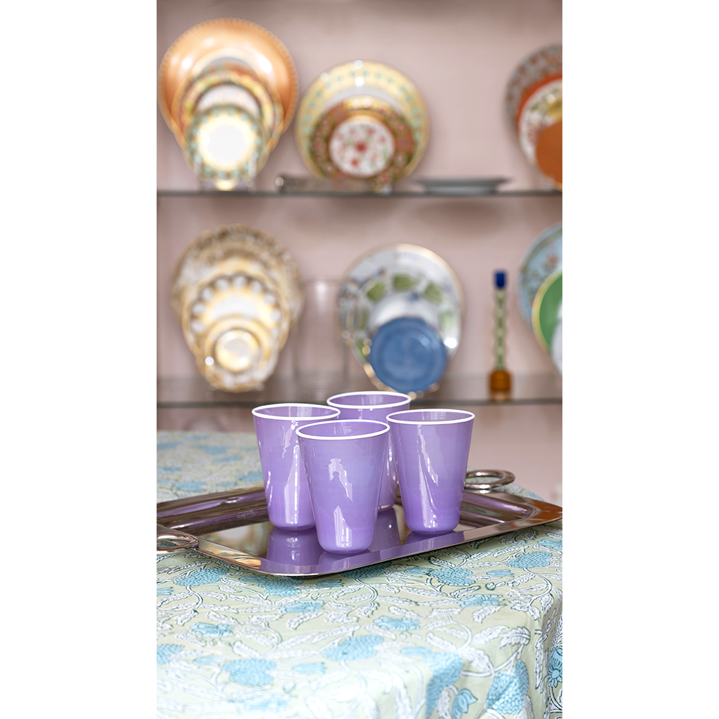 Handblown Tumbler, Violet