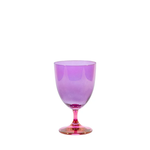 Purple and Pink Ombre Water Glass