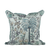 Square pillow with rainforest plant scene