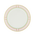 dinner plate with pink green and gold border