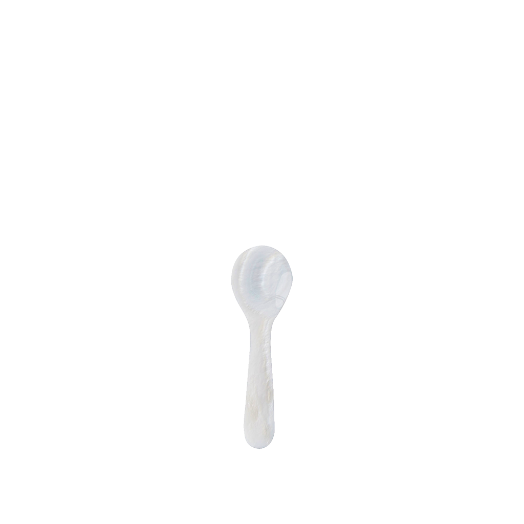 White Shell Mini Spoon