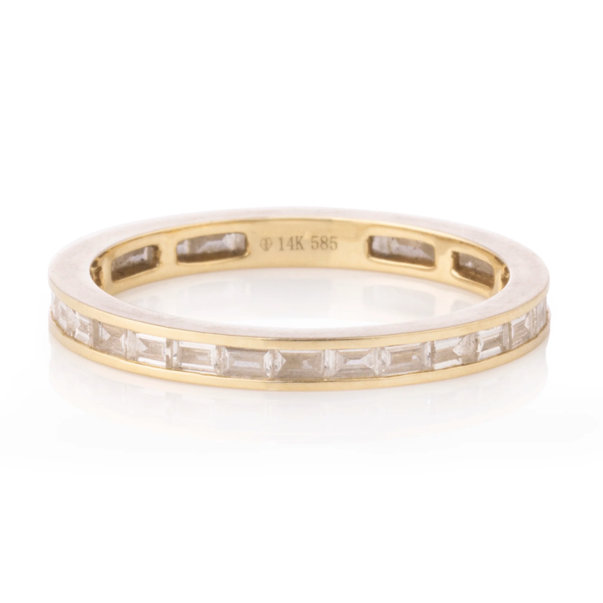 baguette gold band