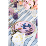 Apollo Blue Striped Tablecloth