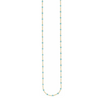 Turquoise Enamel Bead Chain