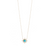 Turquoise starburst necklace