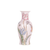 Pink chinoiserie vase