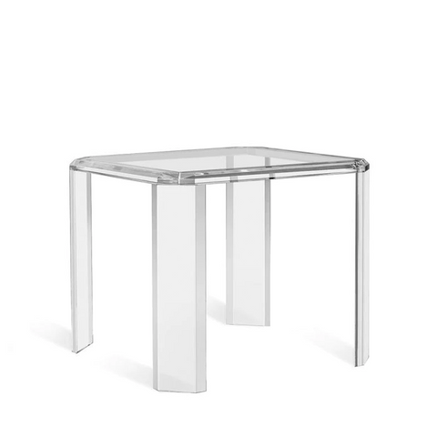 acrylic square game table
