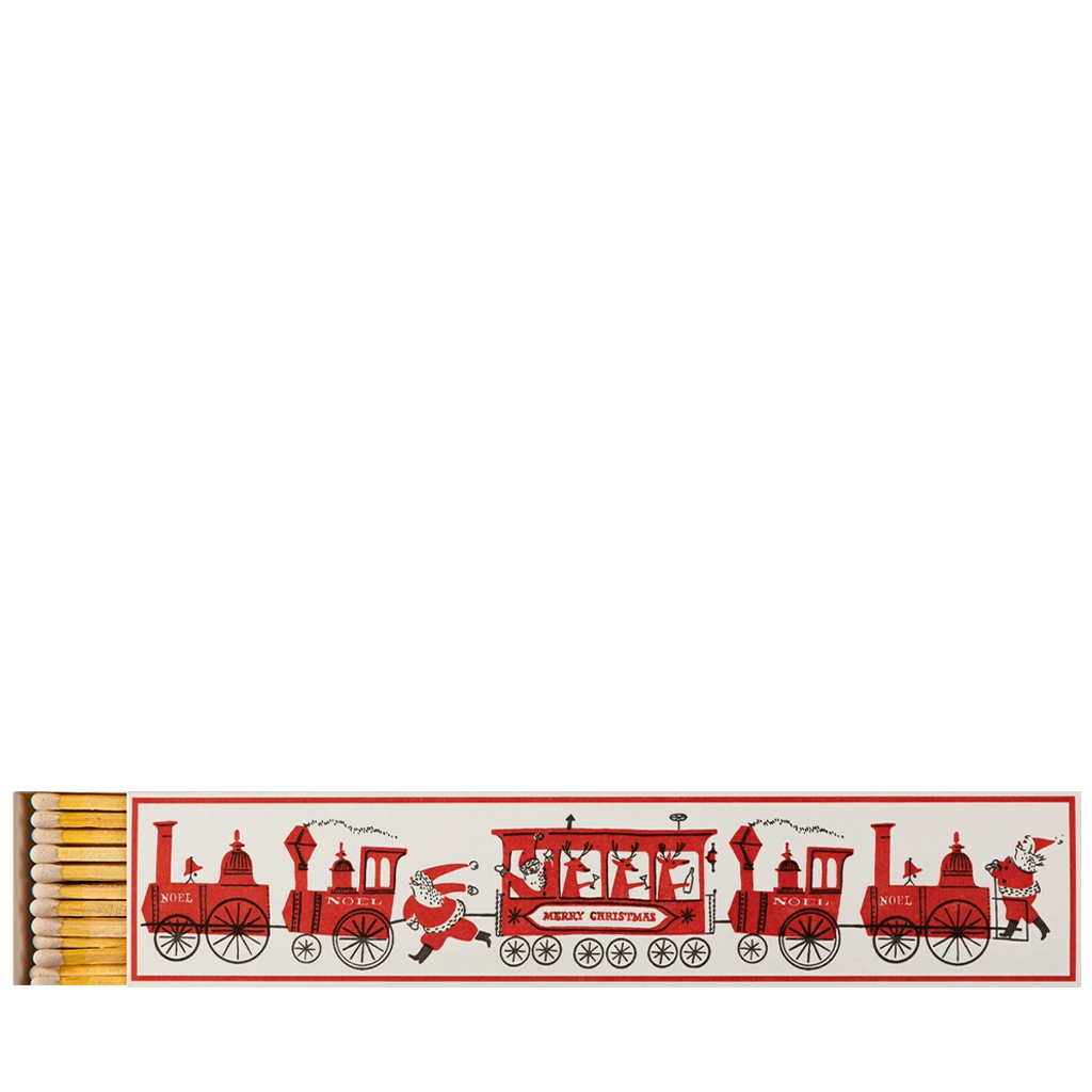 Santa Train Long Matchbox