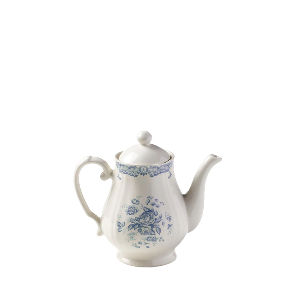 Cobalt Floral Teapot