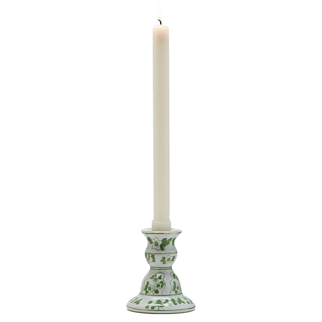 Countryside Floral Taper Candlestick, Small