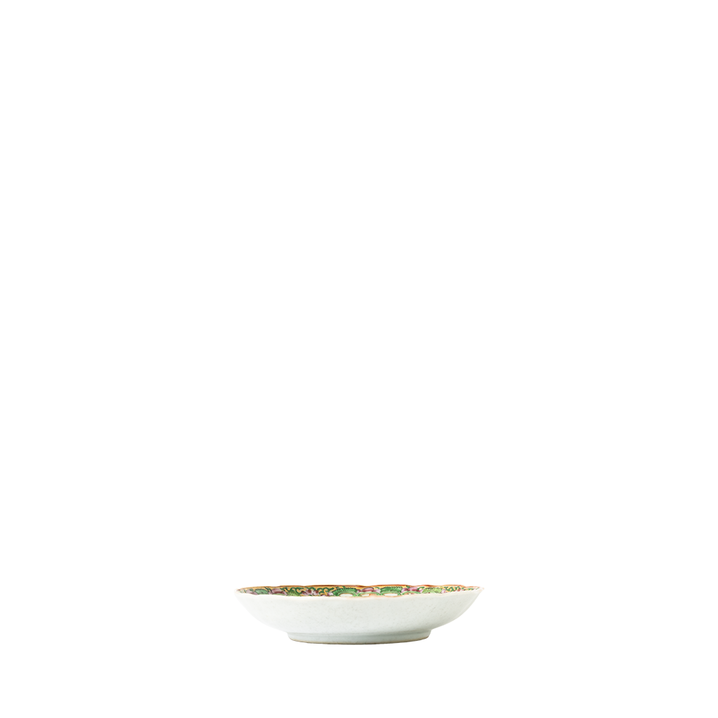 Canton Rose Medallion Saucer