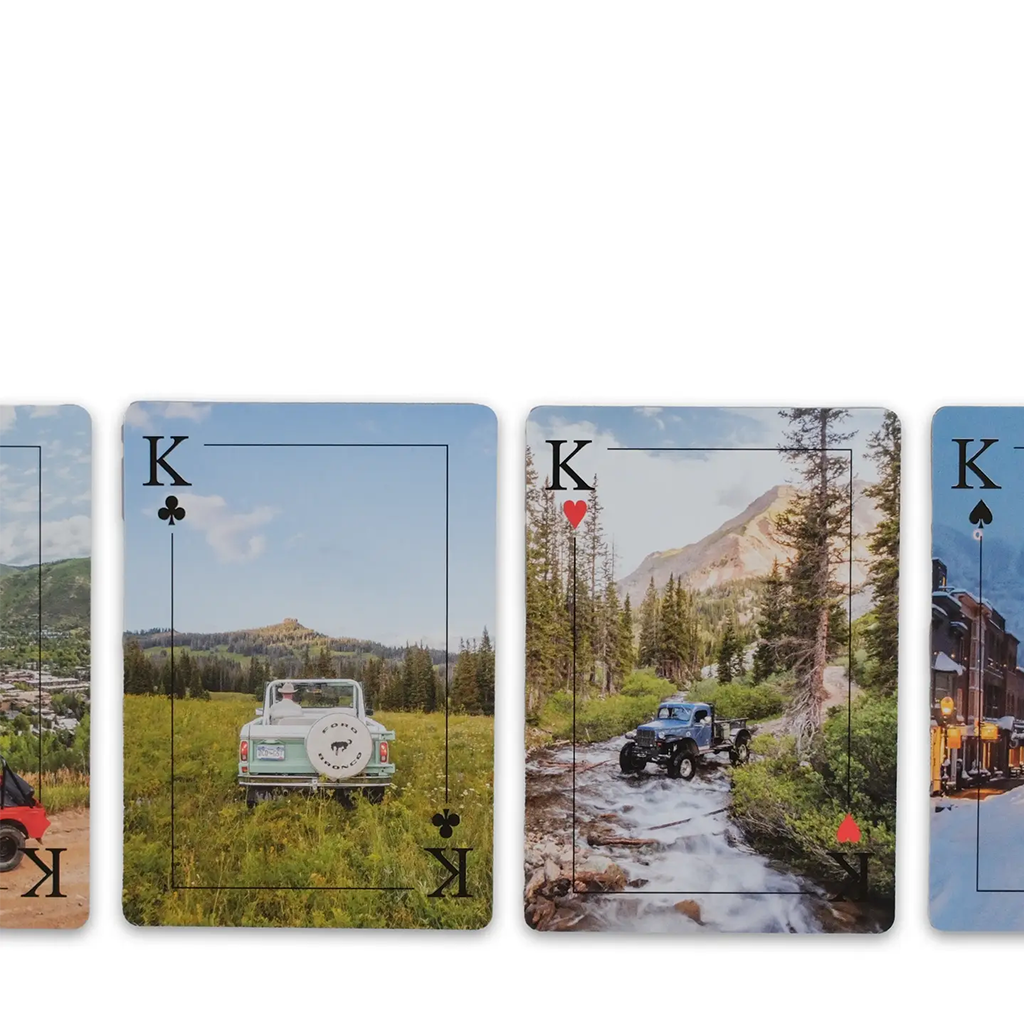 Mountain Rides Playing Cards