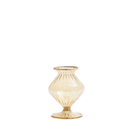 champagne scallop vase