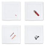 Par-Tee Golf Cocktail Napkins, Set of 4